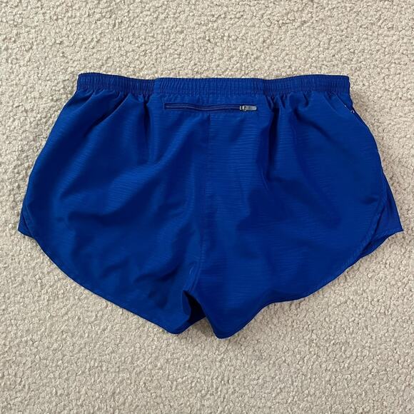 Nike Womens Modern Tempo Embossed Running Shorts Blue Size Medium - Picture 5 of 8
